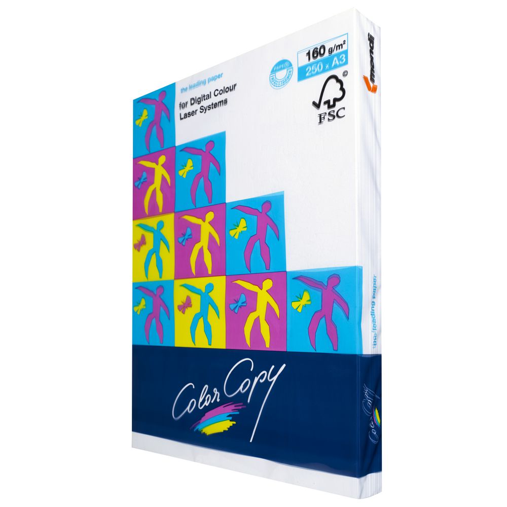 Color Copy 160gsm A3 Copy Paper 250 Sheet Pack