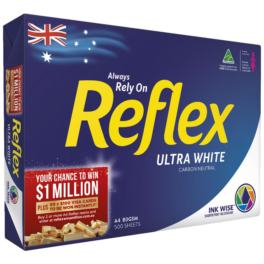 Reflex Ultra White A4 Paper 500 Sheet