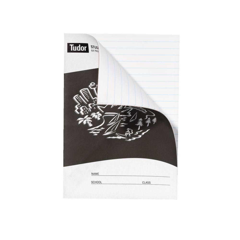 Tudor NSW Exercise Book Dark Grey