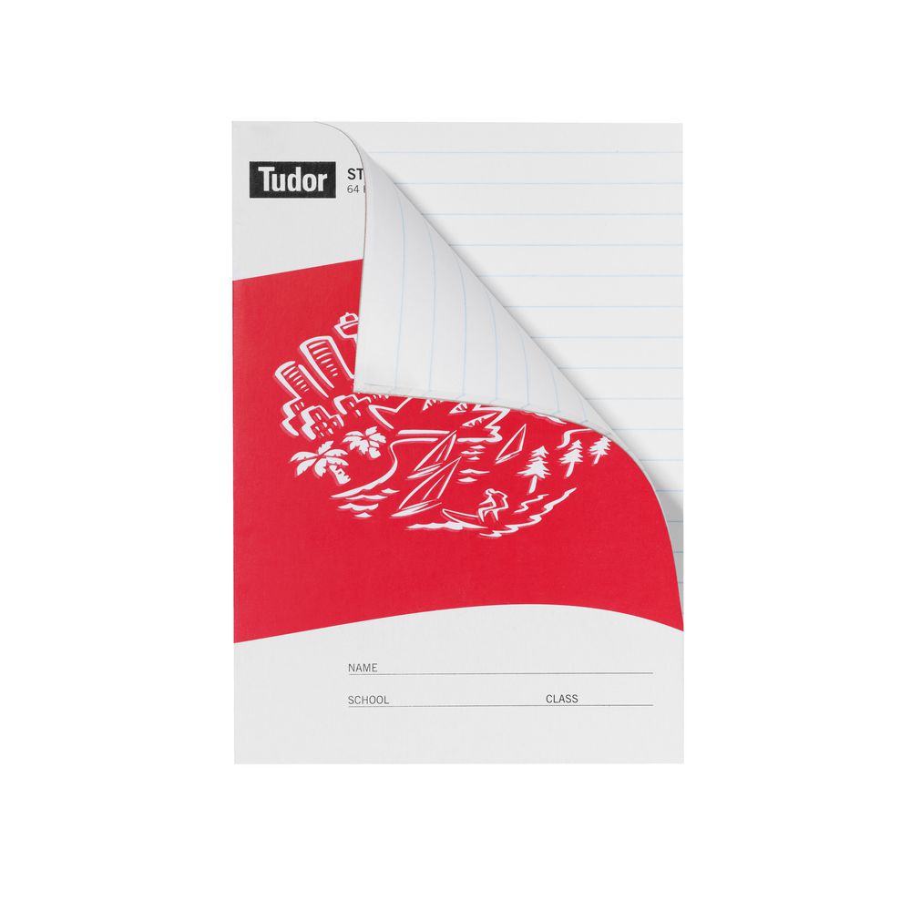 Tudor NSW Exercise Book Red