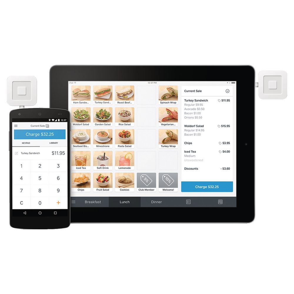 Square Chip Card Reader Payment Solution