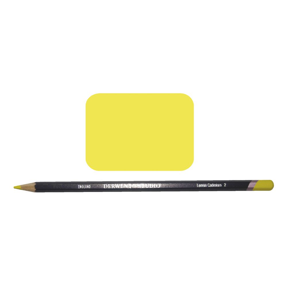 Derwent Studio Pencil Lemon Cadmium