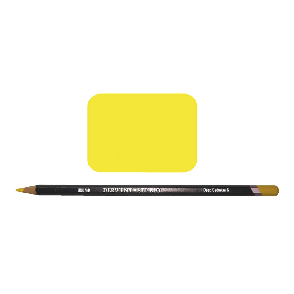 Derwent Studio Pencil Deep Cadmium