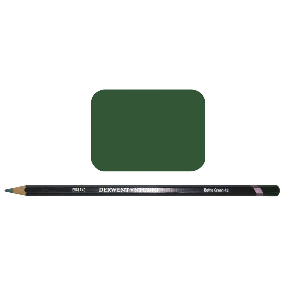 Derwent Studio Pencil Bottle Green