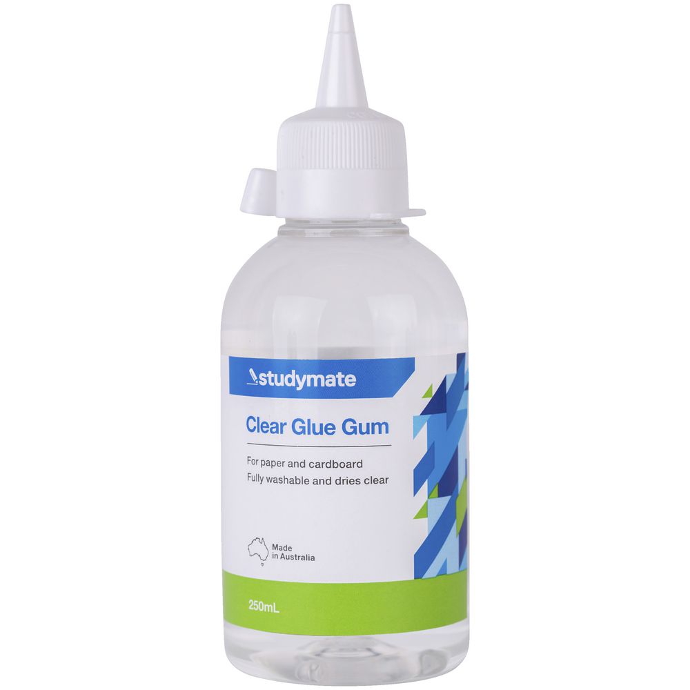 J.Burrows Clear Gum Glue 250mL