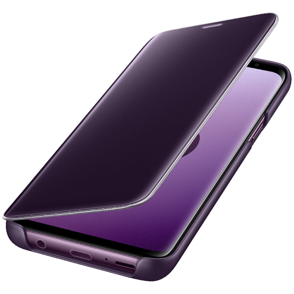 Samsung Clear View Standing Cover for Galaxy S9+ Purple