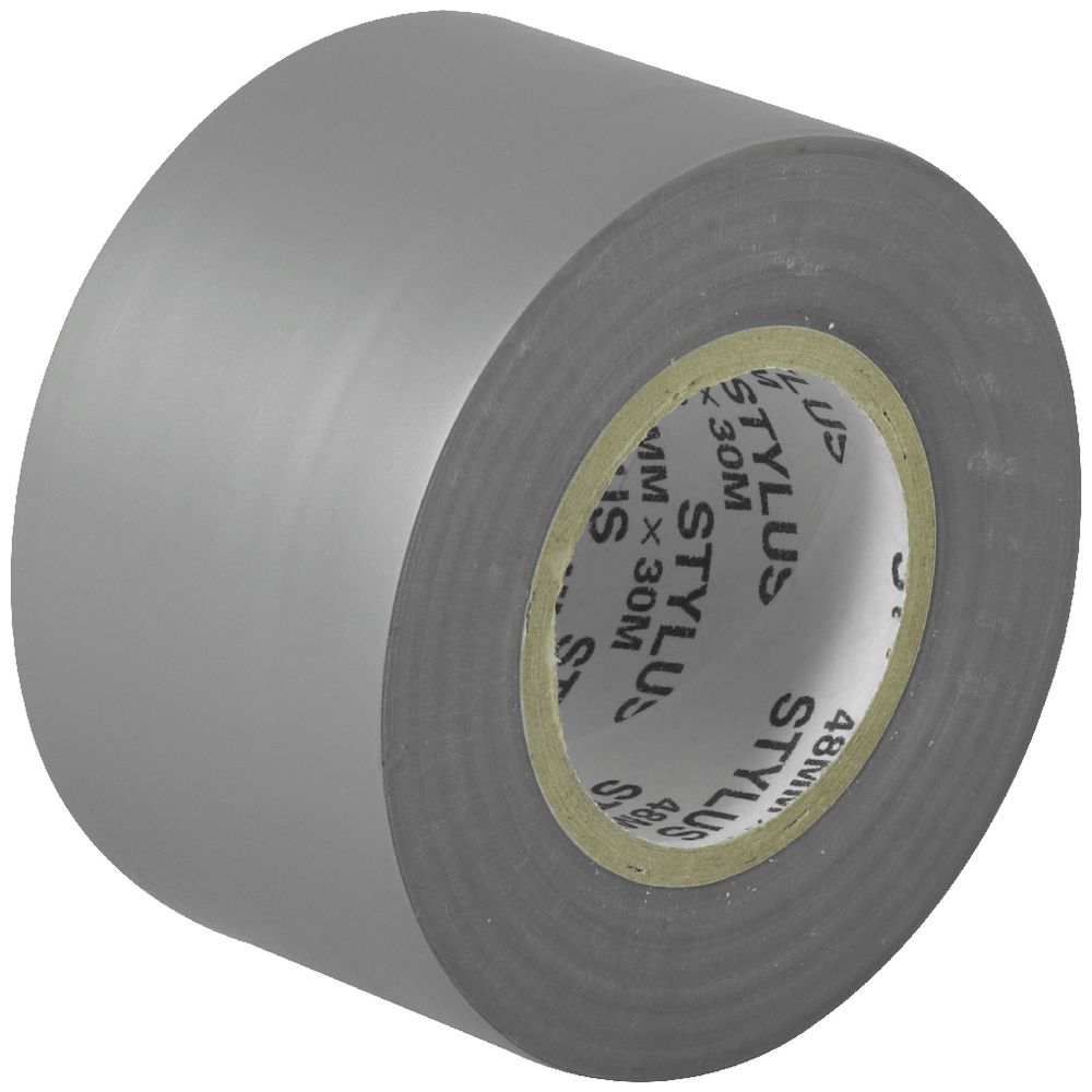 Stylus PVC Duct Tape 48mm x 30m Silver