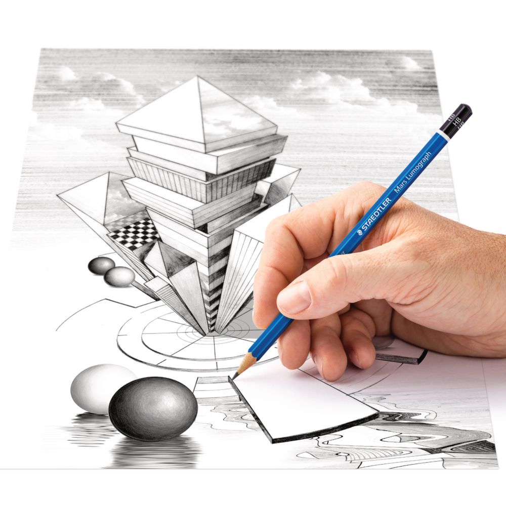 Staedtler Mars Lumograph Graphite Pencil B