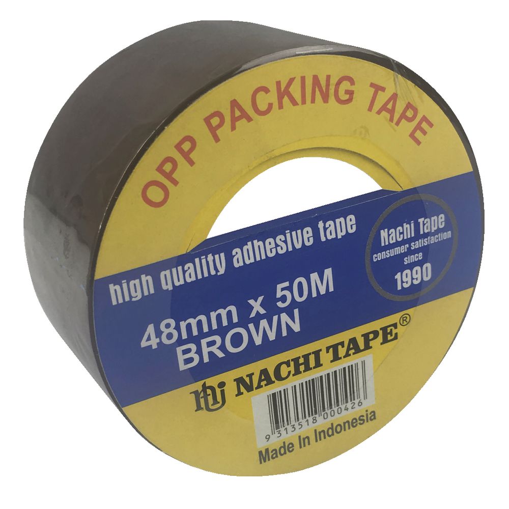 Nachi Brown Packaging Tape 48mm x 50m Roll