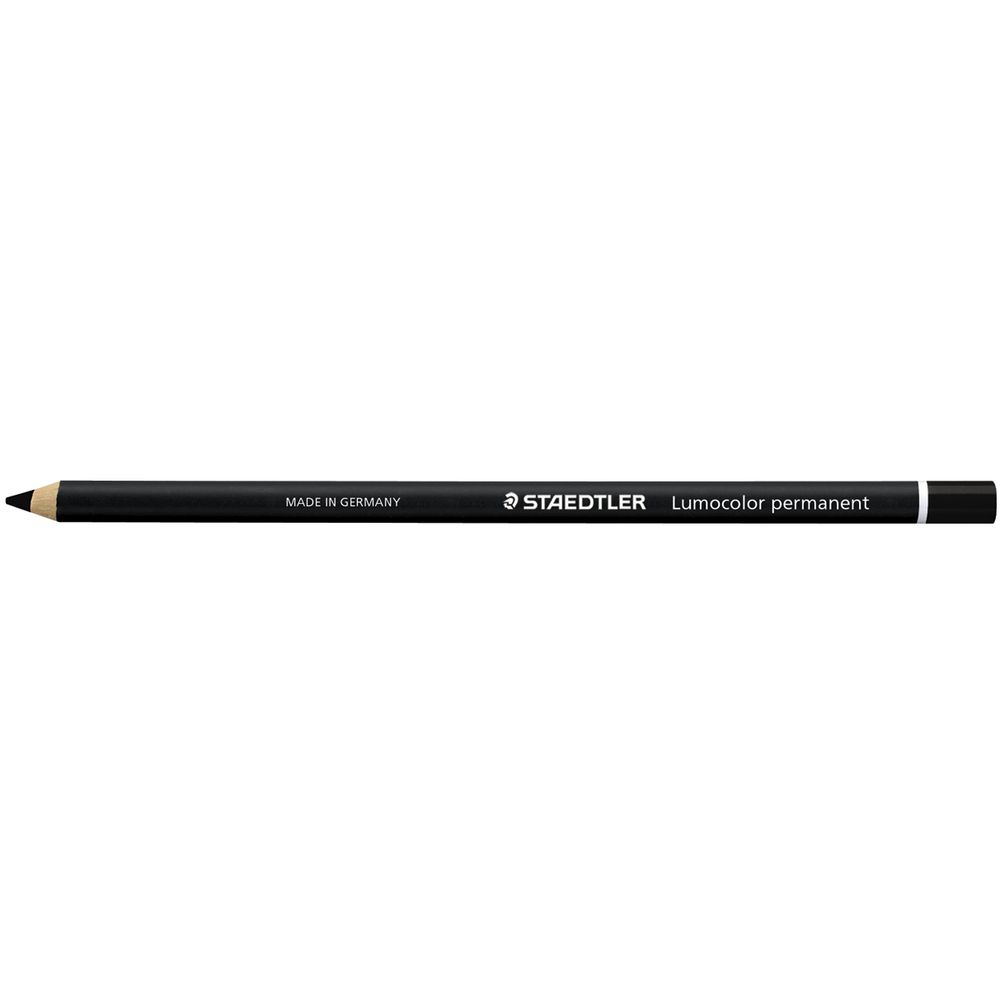 Staedtler Lumocolour Glasochrom Pencil Black