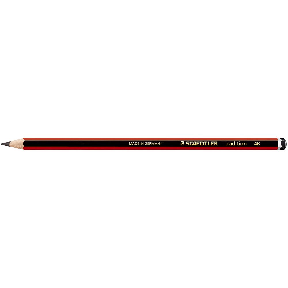 Staedtler Tradition Pencils 4B 3 Pack