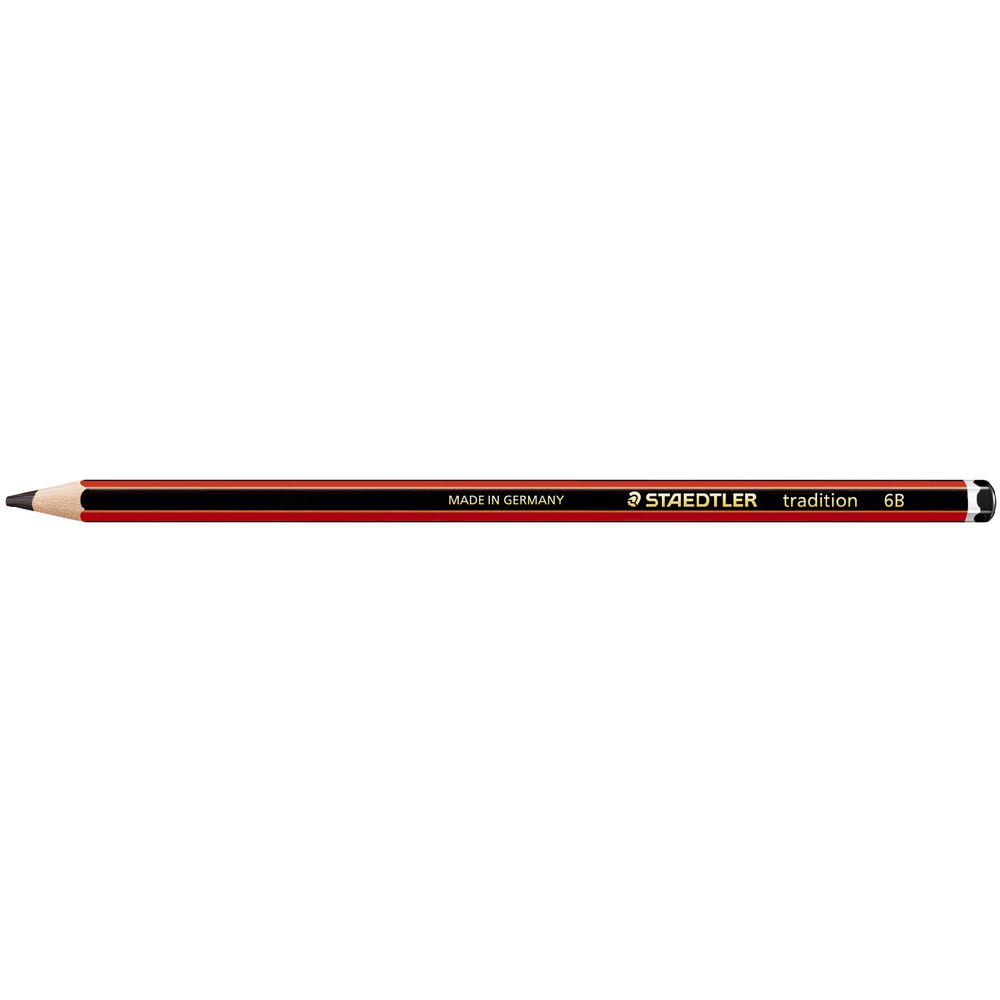 Staedtler Tradition Pencils 6B 3 Pack