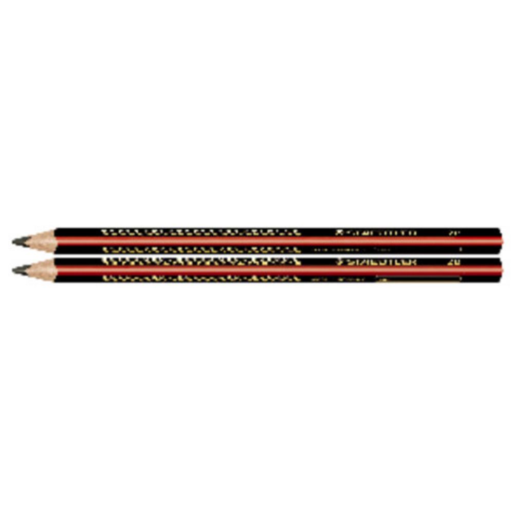Staedtler Learner Jumbo Triangular Graphite Pencils 2B 2 Pack Officeworks