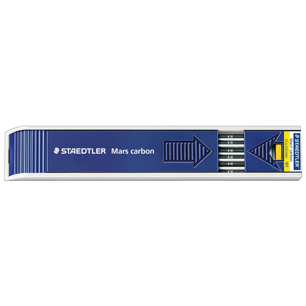 Staedtler Mars Carbon Lead Refill 4H 12 Pack
