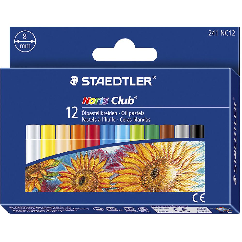 Staedtler Oil Pastels 12 Pack