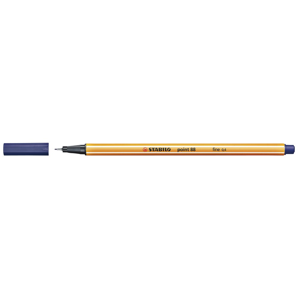Stabilo Point 88 0.4mm Fineliner Night Blue