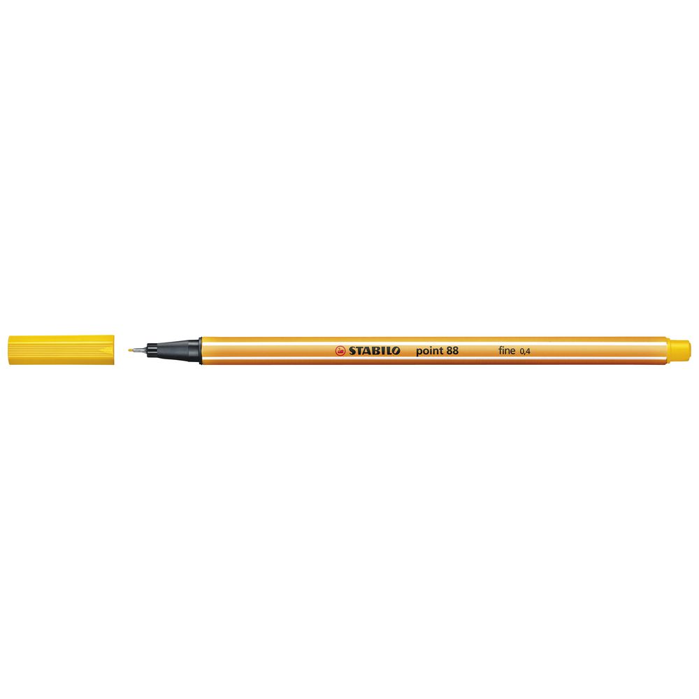 Stabilo Point 88 0.4mm Fineliner Yellow