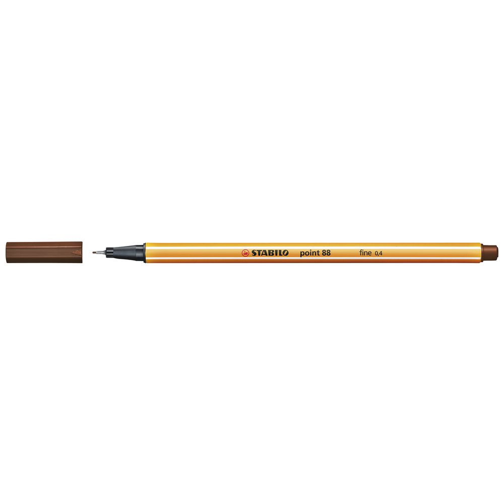 Stabilo Point 88 0.4mm Fineliner Brown