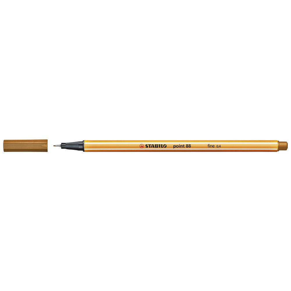 Stabilo Point 88 0.4mm Fineliner Dark Ochre