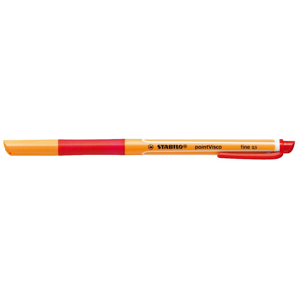 Stabilo Point Visco Rollerball Pen Red