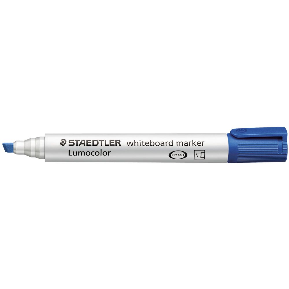 Staedtler Lumocolor 351 Whiteboard Marker Chisel Tip Blue
