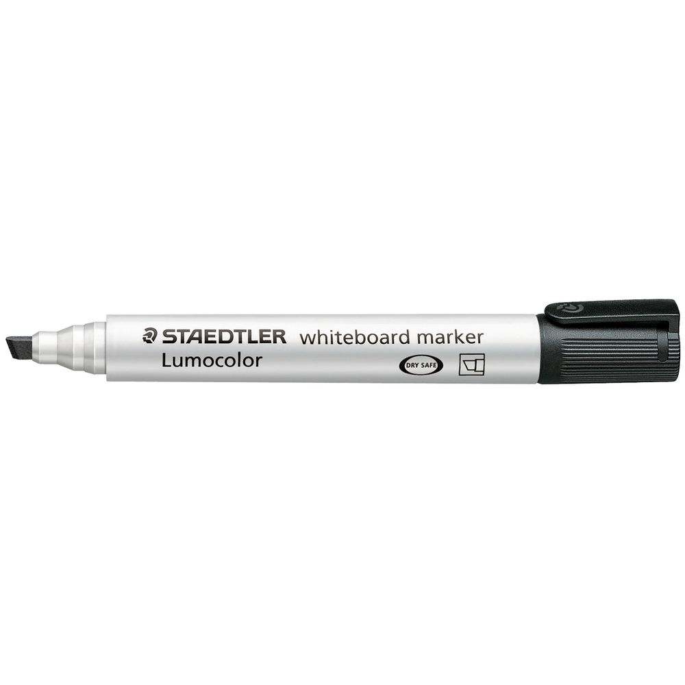 Staedtler Lumocolor 351 Whiteboard Marker Chisel Tip Black