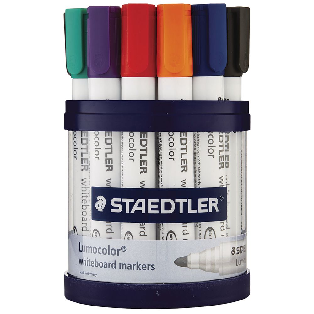 Staedtler 351 Whiteboard Markers Assorted 19 Pack