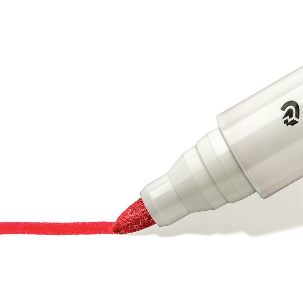 Staedtler 351 Whiteboard Markers Bullet Tip Assorted 4 Pack