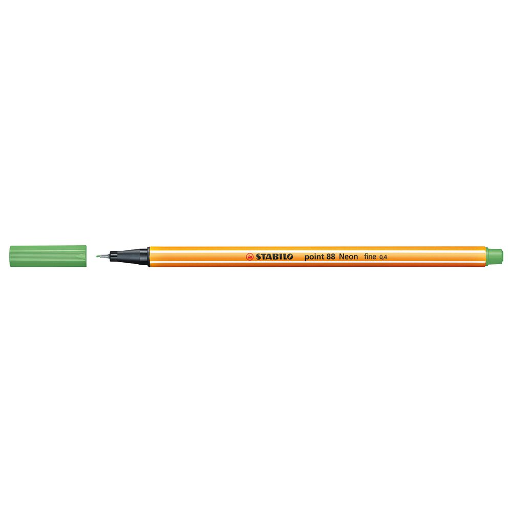 Stabilo Point 88 0.4mm Fineliner Neon Green