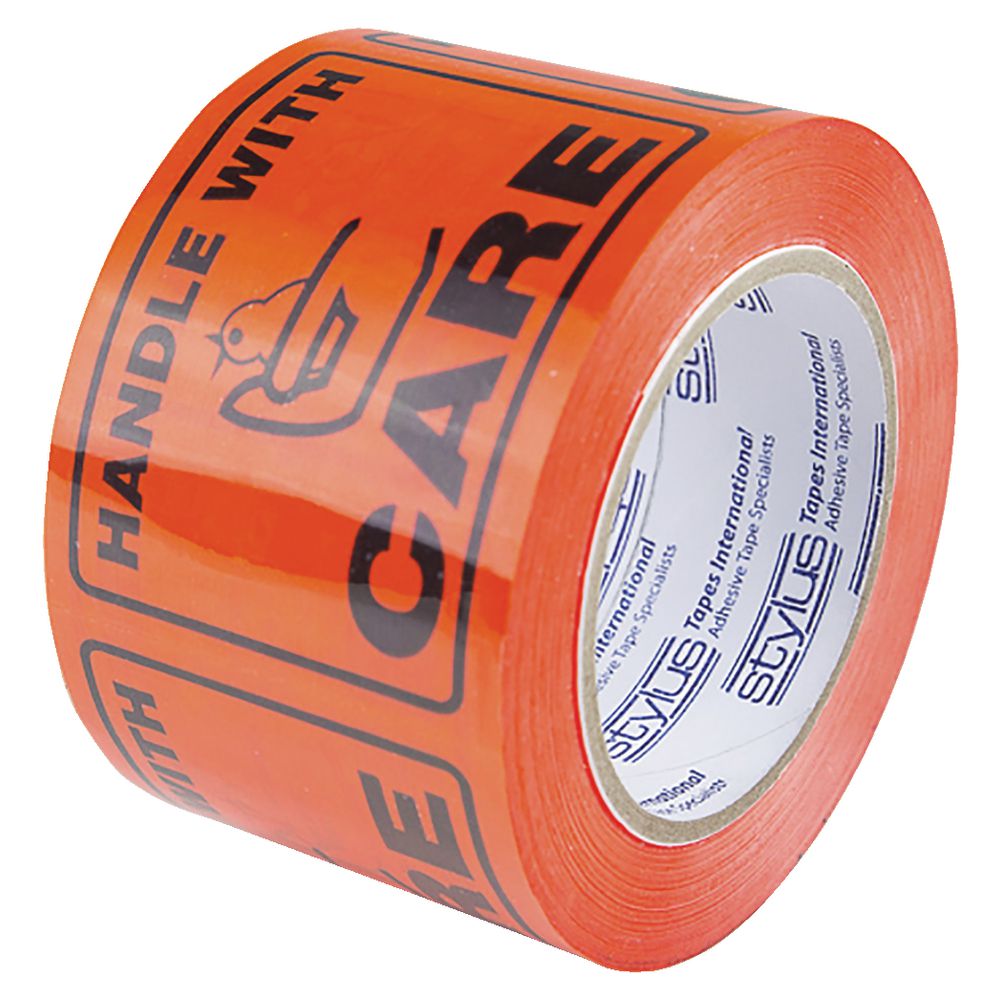 Stylus Printed Label Tape Handle With Care