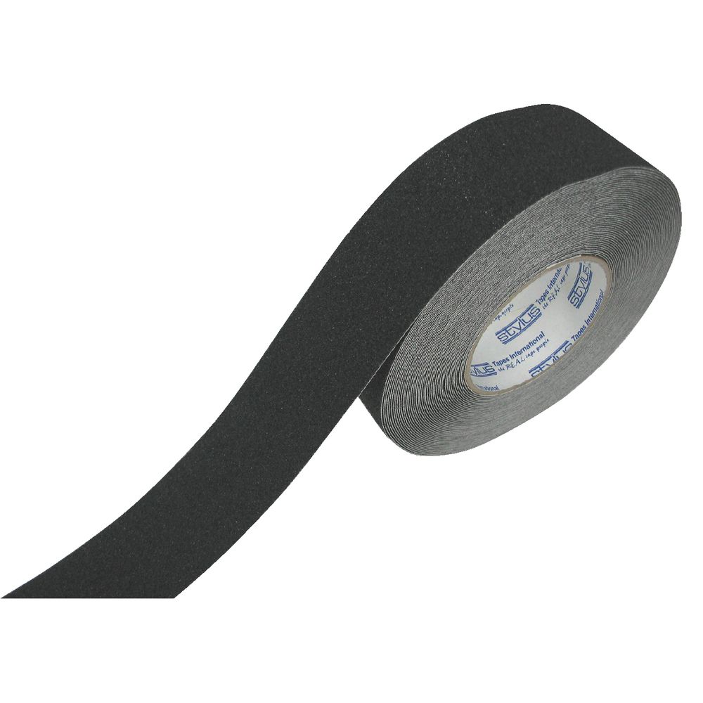 Stylus Anti Slip Tread Tape 50mm x 18.2m Black