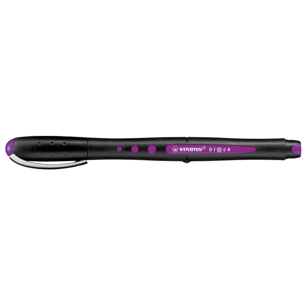 Stabilo Bl@ck Rollerball Pen 1.0mm Lilac