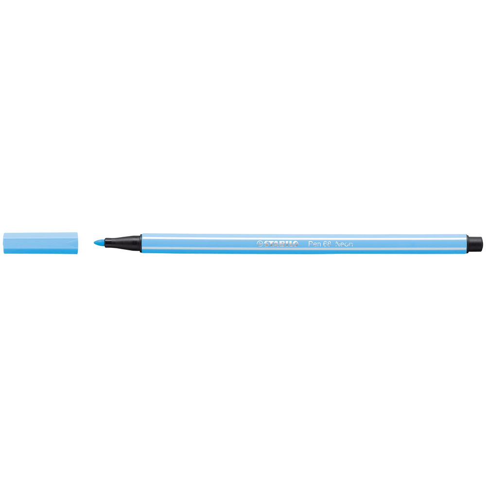 Stabilo Pen 68 Fluro Blue