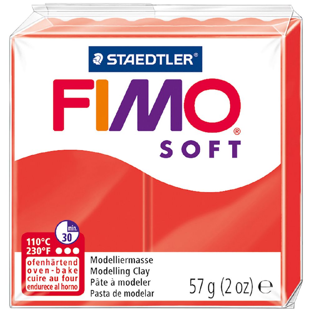 Staedtler FIMO Soft Standard Block Indigo Red 57g