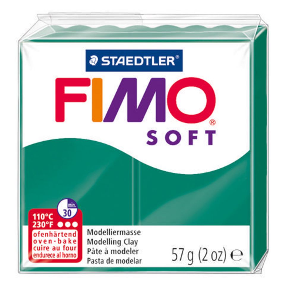 Staedtler FIMO Soft Standard Block Emerald 57g