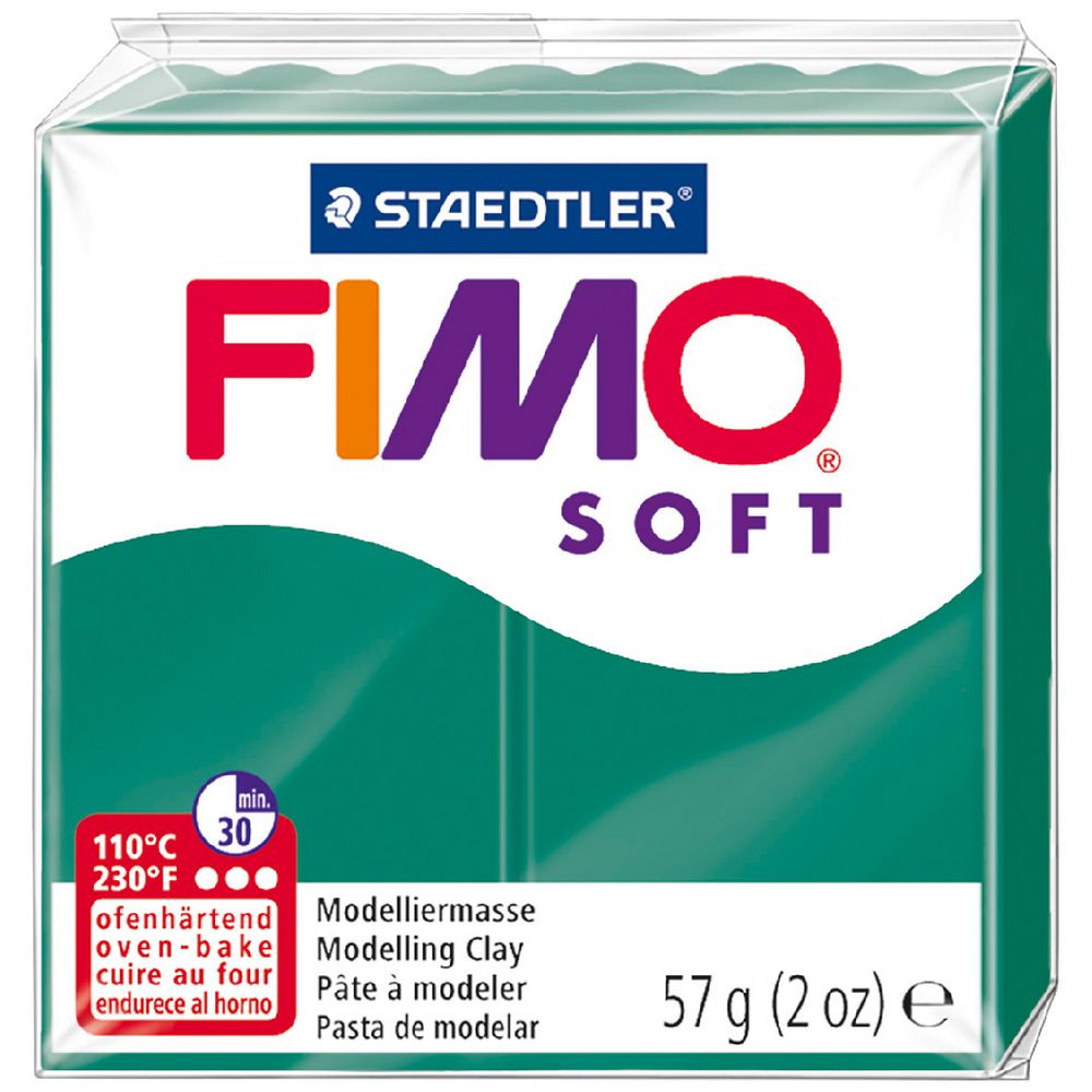 Staedtler FIMO Soft Standard Block Emerald 57g