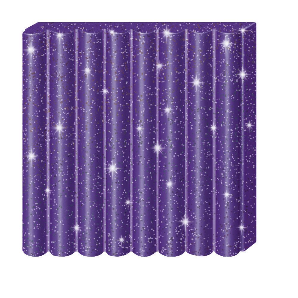 Staedtler FIMO Effect Modelling Clay Glitter Purple 57g