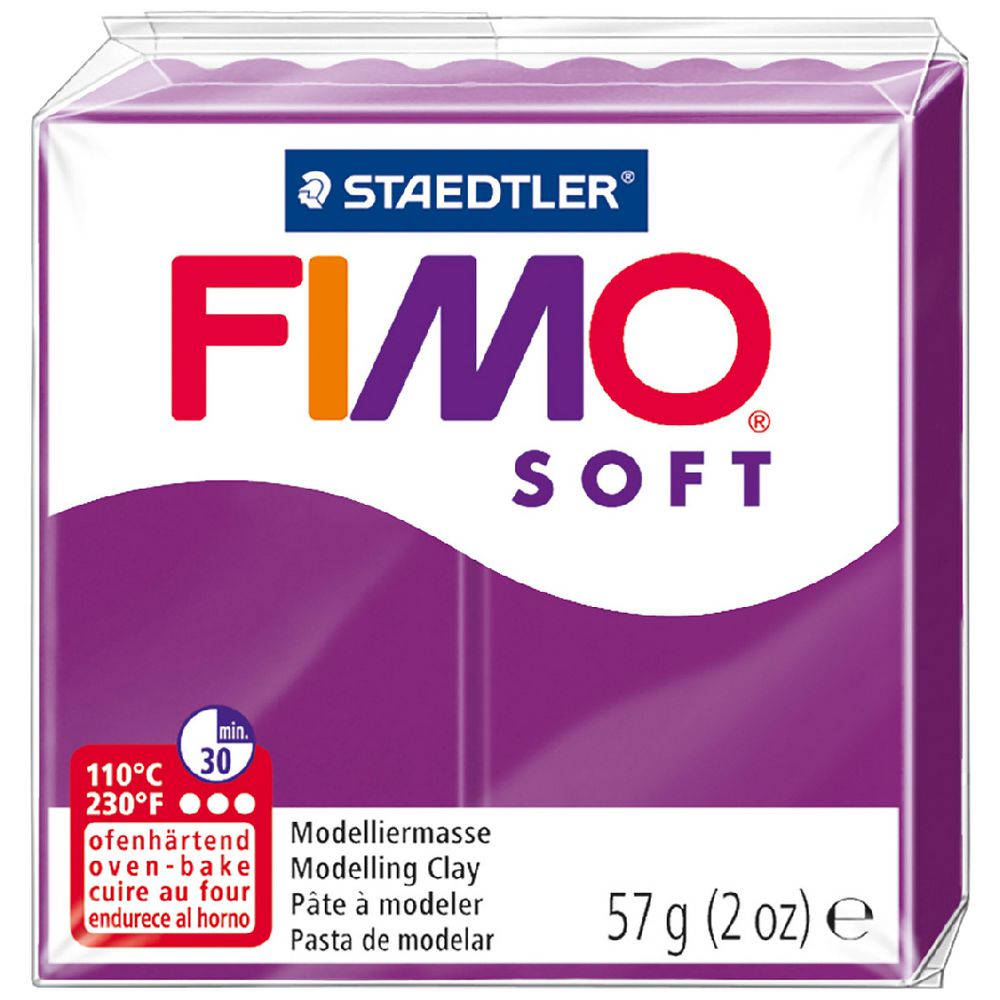 Staedtler FIMO Soft Standard Block Purple 57g