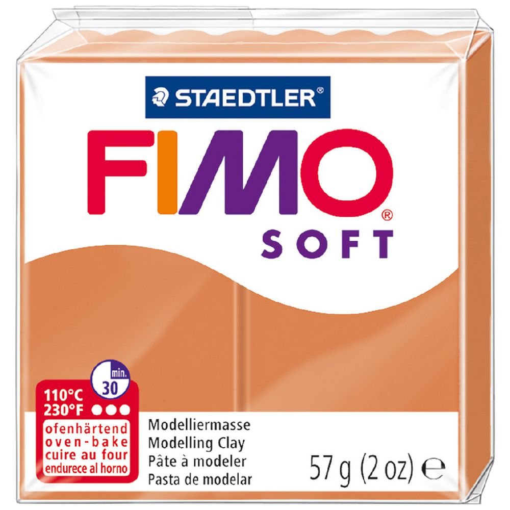 Staedtler FIMO Soft Standard Block Cognac 57g