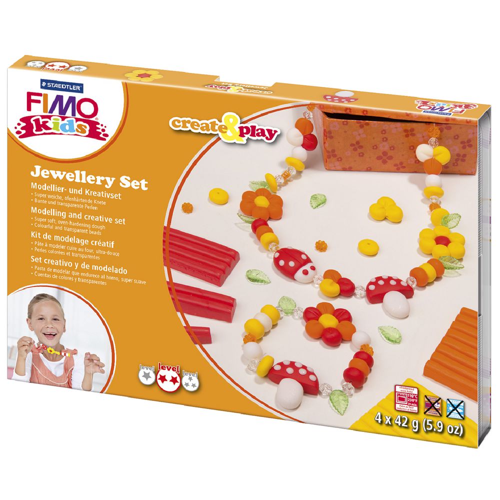 Staedtler FIMO Jewellery Set Flowers Assorted