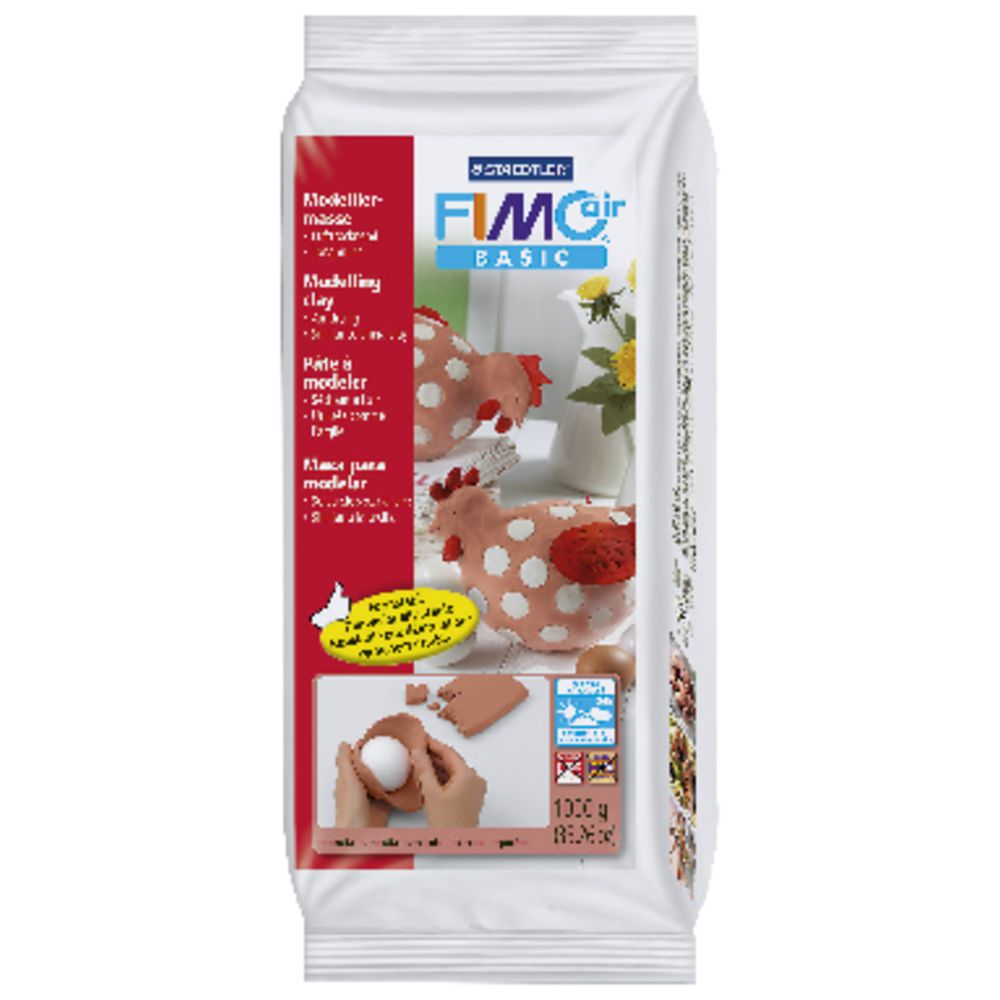 Staedtler FIMO Air Basic Modelling Clay Light Terracotta 1kg
