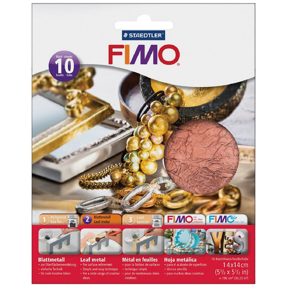 Staedtler FIMO Copper Leaf Metal 10 Sheets