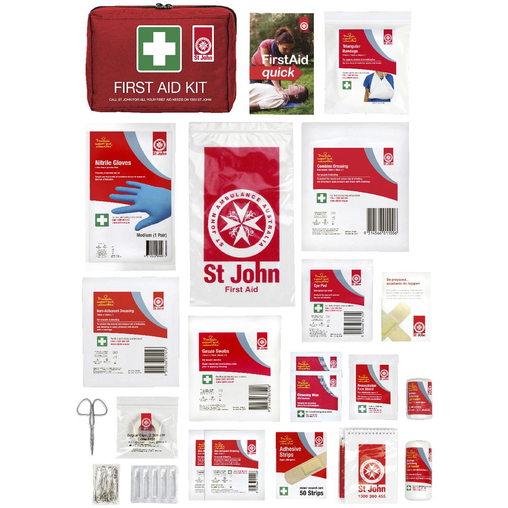 St John Ambulance Medium First Aid 95 Piece Kit