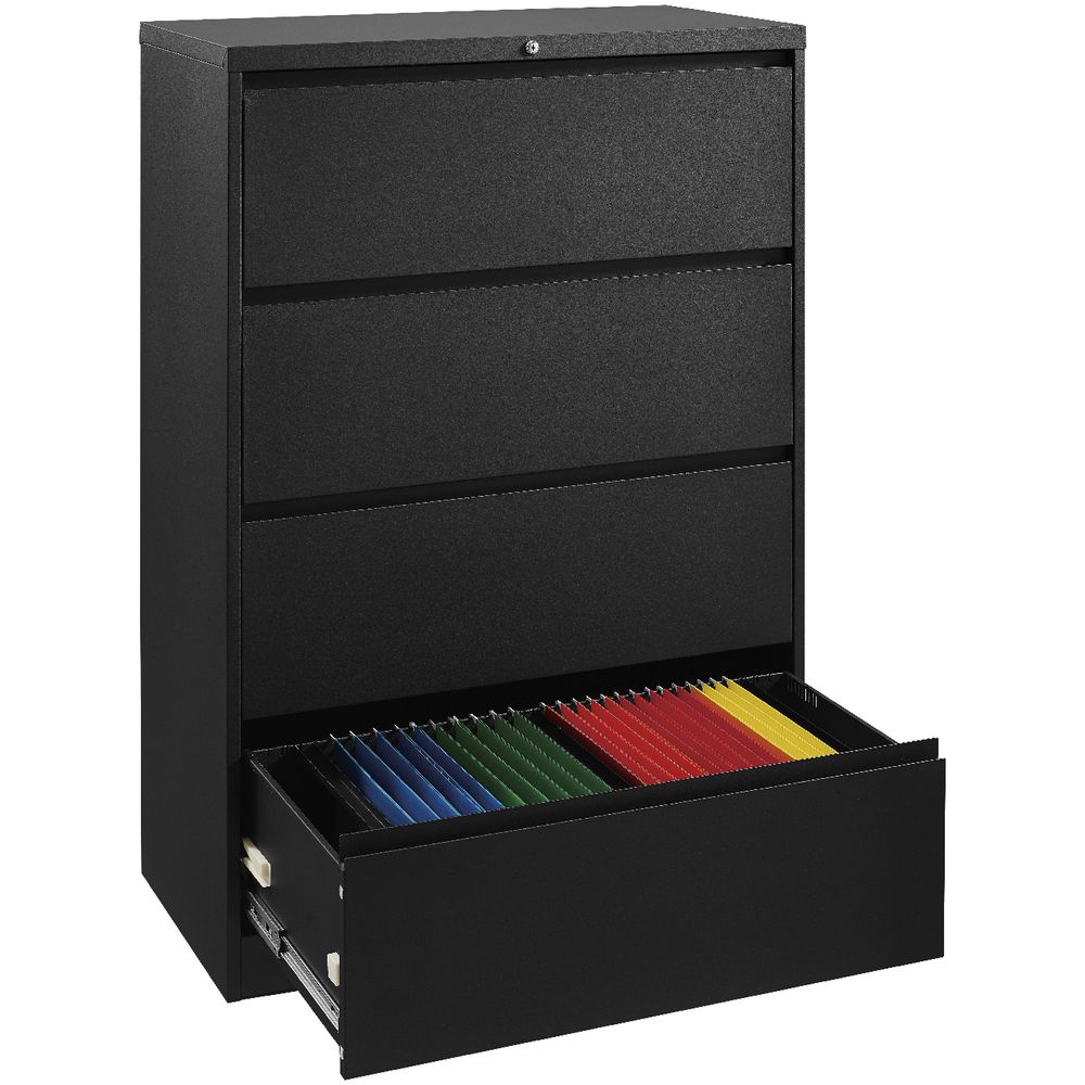 Matrix 4 Drawer Lateral Filing Black 9341694508405 eBay