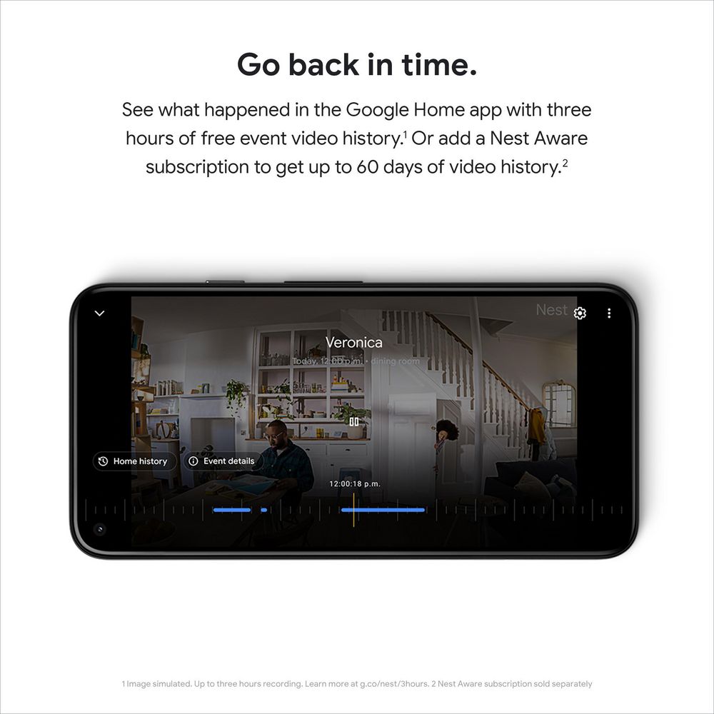 doorbell nest aware video history Nest Hello Aware Subscription Google Nest Hello Smart Wi-Fi Video