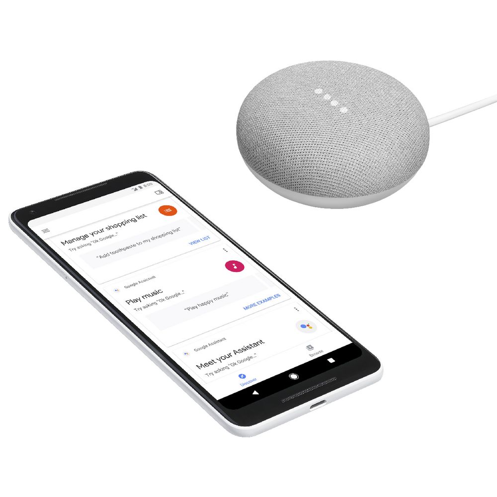 Google Home Mini Chalk