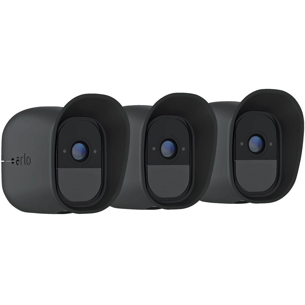 Netgear Arlo Pro Silicone Replacement Skins Black 3 Pack
