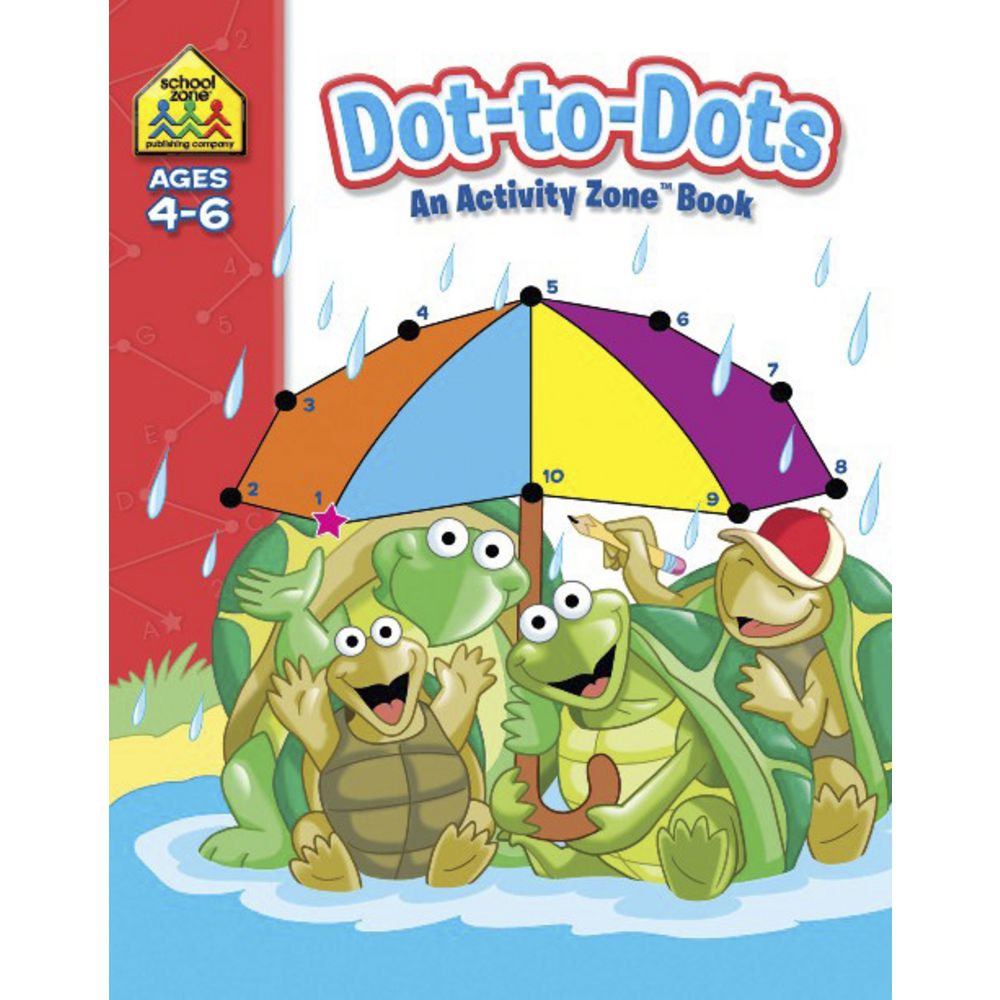School Zone Activity Workbook Dot-to-Dot