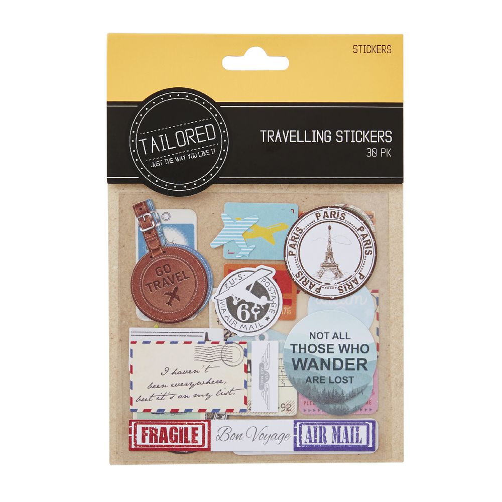 Tailored Travelling Stickers