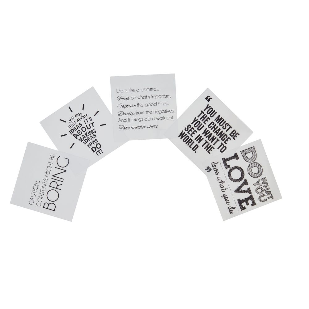 Tailored Quote Stickers